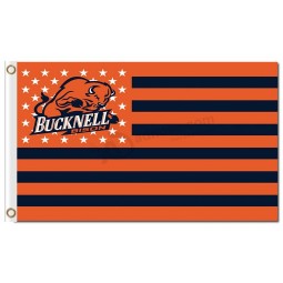 Wholesale custom cheap NCAA Bucknell Bison 3'x5' polyester flags national