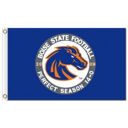 NCAA Boise State Broncos 3'x5' polyester sports banners and flags round logo
