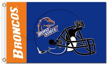 Ncaa Boise State Broncos 3'x5 'Polyester Sport Banner und Fahnen Helm
