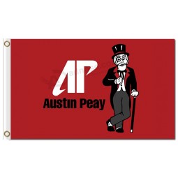 NCAA Austin Peay Governors 3'x5' polyester cheap sports flags