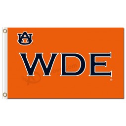 Ncaa auburn tigers 3'x5 'poliéster team banners wde