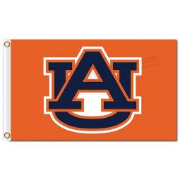 NCAA Auburn Tigers 3'x5' polyester team banners ORANGE