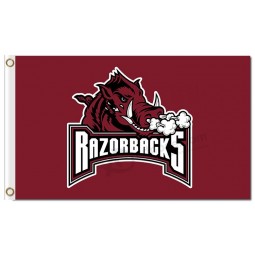 NCAA Arkansas Razorbacks 3'x5' polyester sports flags
