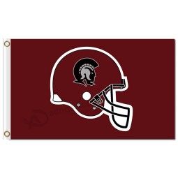 NCAA Arkansas Little Rock Trojans 3'x5' polyester flags helmet for cheap sports flags