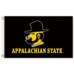 NCAA Appalachian State Mountaineers 3'x5' polyester flags Appalachian State for cheap sports flags