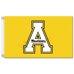 Ncaa appalachian state bergsteiger 3'x5 'polyester fahnen a für benutzerdefinierte team flags