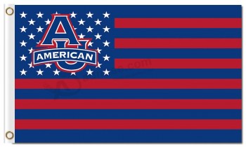 Ncaa american eagles 3'x5 '폴리 에스테르 깃발을 사용자 정의 팀 깃발에 사용합니다