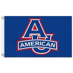 Customized high quality NCAA American Eagles 3'x5' polyester flags AU for custom team flags