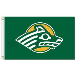 Customized high quality NCAA Alaska Anchorage Seawolves 3'x5' polyester flags logo for custom team flags

