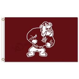 Wholesale customized top quality NCAA Alabama A&M Bulldogs 3'x5' polyester flags with your logo