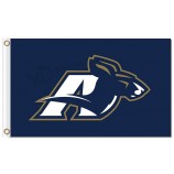 Wholesale customized top quality NCAA Akron Zips 3'x5' polyester flags logo for sports flags and banners with your logo