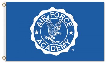 Bandiere personalizzate di alta qualità ncaa air force falcons 3'x5 'poliestere bandiere accademia per bandiere e striscioni sportivi 