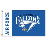 Wholesale customized high-end NCAA Air Force Falcons 3'x5' polyester flags with your logo