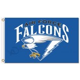 Wholesale customized high-end NCAA Air Force Falcons 3'x5' polyester flags with your logo