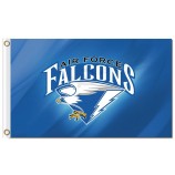 Wholesale customized high-end NCAA Air Force Falcons 3'x5' polyester flags with your logo