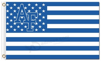 Wholesale customized high-end NCAA Air Force Falcons 3'x5' polyester flags stars and stripes