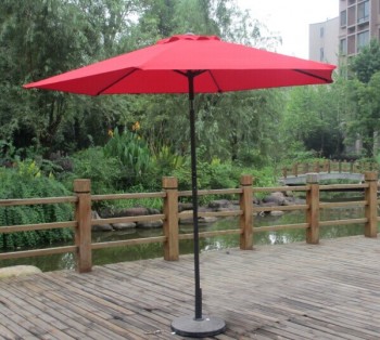 Haut de gamme personnalisé-Parapluie de patio en acier