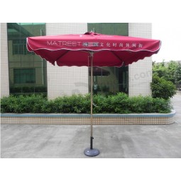 Al por mayor personalizado alto-Paraguas de café ventilado al final del aire
