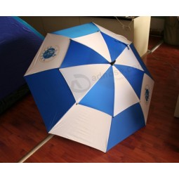 Commercio all'ingrosso di alta personalizzato-Fine due ombrello da golf a baldacchino