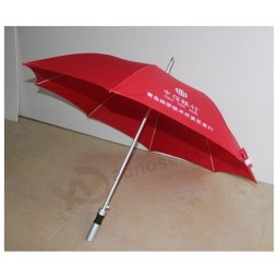 도매 주문 최고-끝 알루미늄 직선 우산