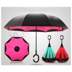 Großhandel benutzerdefinierte hoch-Endee Reverse Auto Regenschirm