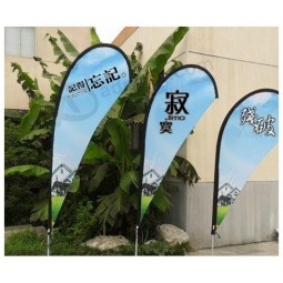 Wholesale custom high-end Aluminum flying Flag with your logo