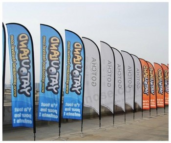 Wholesale custom high-end 4.1m Promotion Feather Flags with your logo
