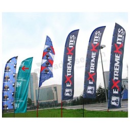 Wholesale custom high-end Flying street flag with your logo