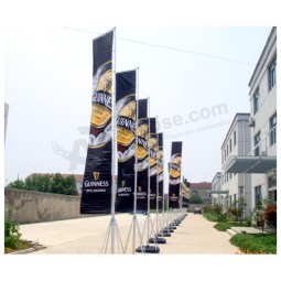 Wholesale custom high-end 5m telescopic flag with your logo