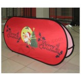 Wholesale custom high-end Christmas pop up banner with your logo