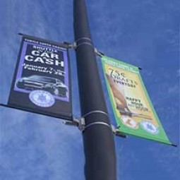 Outdoor Advertising Street Flags Signs Manufacturer