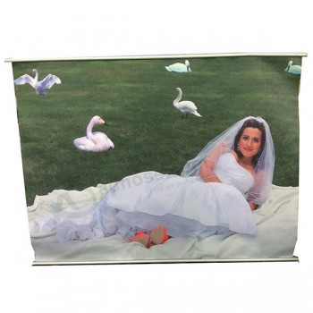Op maat gemaakte full-color print binnenreclamebanner voor bruiloft