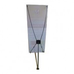 China manufacturer retractable Horizontal x banner stand
