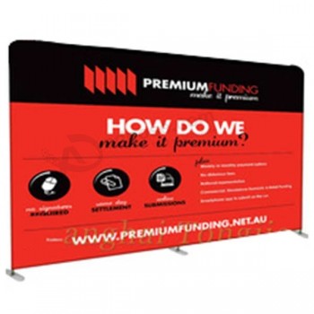 High Quality Pop up Display Fabric Backdrop Wall with your logo