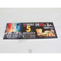 Hambúrguer frita publicidade placa de sinal de preço de loja