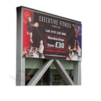 High quality UV print newly invented magnetic banner