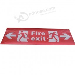 Removable Indoor Wall Security Exit Logo Stickers