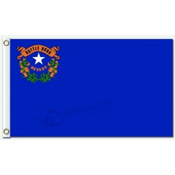 Bandiere personalizzate di stato, territorio e città bandiere nevada 3'x5 'in poliestere