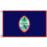 Banderas al por mayor de encargo del estado, del territorio y de la ciudad guam? 3'x5 'banderas del poliester