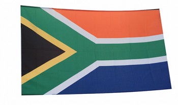 Tamanho personalizado para a bandeira da áfrica do sul