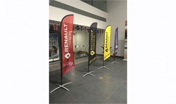 Bandiere di piuma di vendita fabbrica per personalizzato