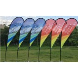 Factory direct sale cheap Swooper Flags with your logo