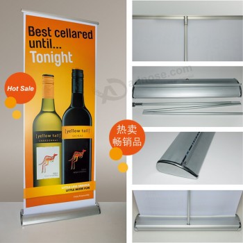 Cheap custom printing drip wide base roll up banner with high quality