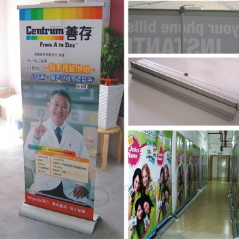 Factory wholesale floding base roll up banner custom with high quality