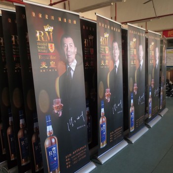 Custom Drip wide base roll up banner with factory price and high quality
