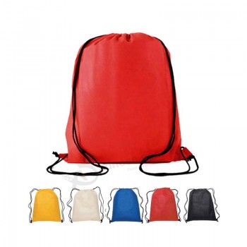 изготовленные на заказ сумки nonwoven drawstring & мешки школы & мешки спорта