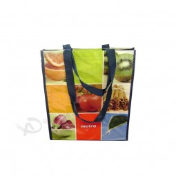 многоцветная рекламная экологически чистая сумка для покупок
