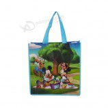 Foldable Laminated Tote Recyclable Nonwoven Shopping Bag