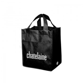 Custom logo promotional nonwoven bag tote bag