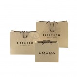 Custom Printed Paper Bag for Clothing Store, Custom Paper take out Bags